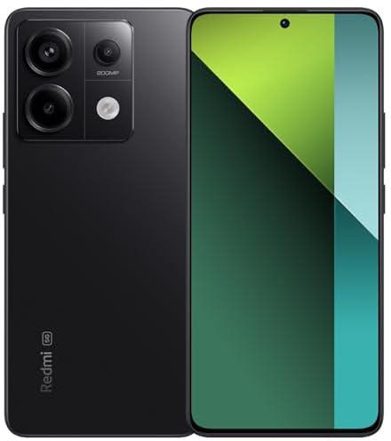 Redmi Note 13 Pro 5G (Midnight Black 12GB RAM, 512 Storage) - Ultra-clear 200MP camera with OIS |1.5K 120Hz AMOLED display | Immersive viewing with ultra-thin bezels | Snapdragon®7s Gen 2