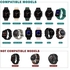TUSITA Charger Compatible with Amazfit GTR 2, GTR 2e, GTR 2 eSIM, GTS 2 Mini, GTS 2e, BIP U, BIP U Pro, Pop Pro, Zepp E, Zepp Z,T-Rex Pro - USB Charging Cable 3.3ft /100cm - Smartwatch Accessories