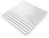 Deli 5531 File Box Document Bag Office Supplies 5PCS - White
