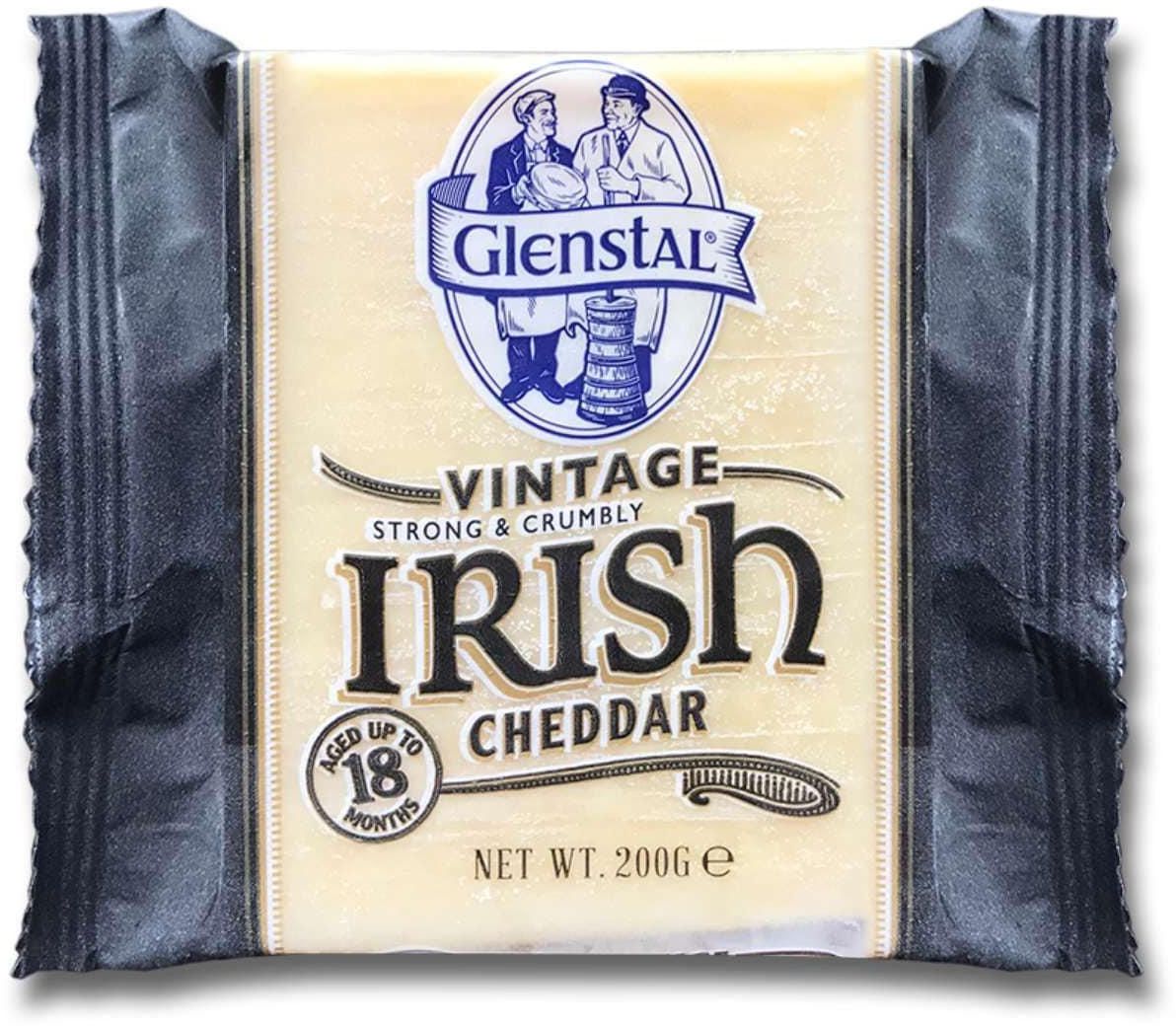 Irish Vintage Cheddar Cheese 200g