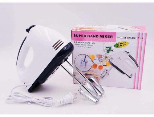 Scarlet Speed Cake And Stainless Steel Beaters Hand Mixer