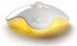 Clover Mini LED Lights Human Body Sensor Night Light Energy-efficient Motion Sensor Wall Lamp Induction Lamp-Yellow