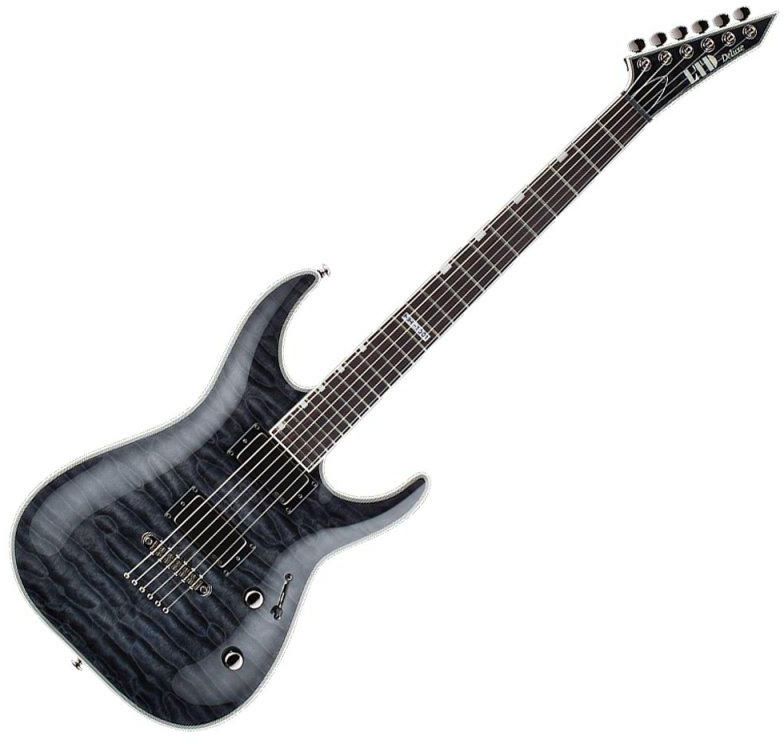 ESP LTD	MH-1001 NT See Thru Electric Guitar (Black)