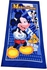 Fashion Kids Cartoon Themed Bath Towel-Mickey Mouse- Blue