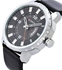 Curren 8245 Casual Men Analog Dial Watch With Quartz 3 Dials Waterproof Leather Strap Watch - Black