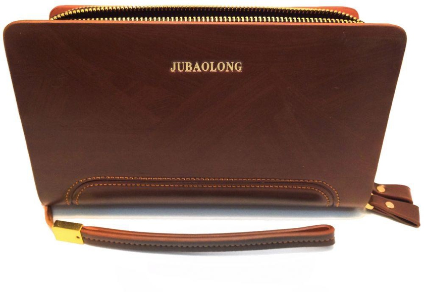 JUBAOLONG Men's Genuine Leather Wallet Purse Business