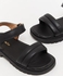 CCC DeeZee Velcro Strap Sandals - Black