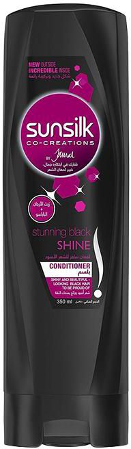 Sunsilk Stunning Black Shine Hair Conditioner - 350ml 