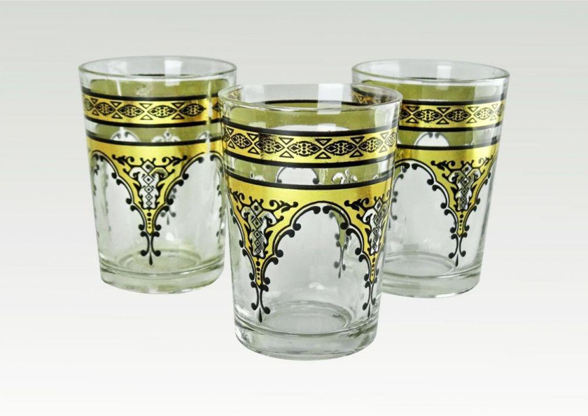 les yeux de Marakech - Moroccan Tea Glasses - Set of 6