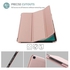 Galaxy Tab A 10.1 Case 2019 Model T510 T515 T517, Slim Lightweight Stand Case Shell Cover for 10.1 Inch Galaxy Tab A Tablet SM-T510 SM-T515 SM-T517 2019 Release -Rosegold