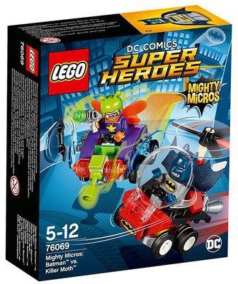 Lego Mighty Micros Batman vs Killer Moth 76069 Building Kit 83 Pieces