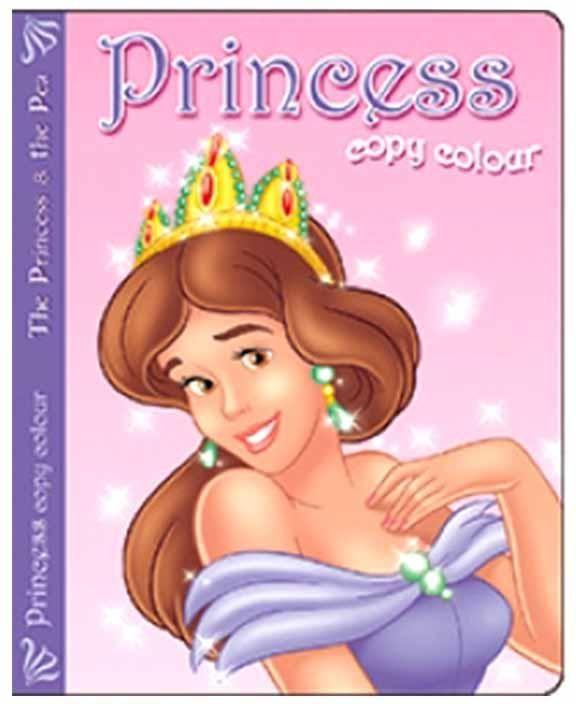 Princess Copy Colour The Princess & The Pea