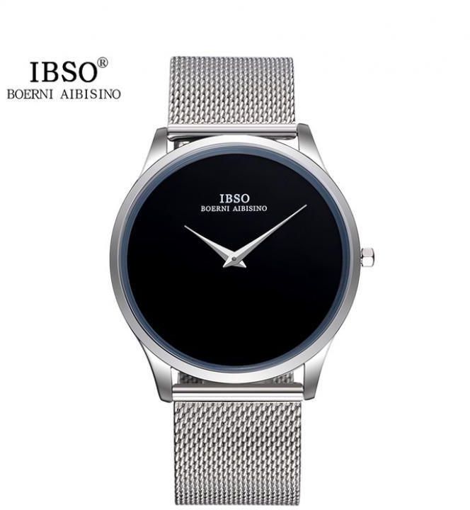 Ibso 2219-SS Analog Stainless Steel Watch - Silver