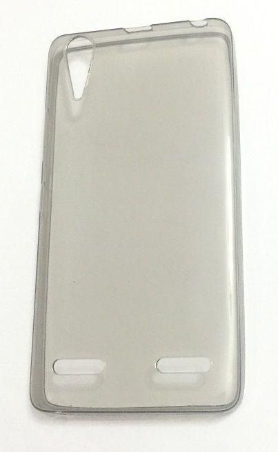 Ultra Thin Slim black Transparent Soft TPU back Cover Case for Lenovo A6000