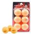 Kansa Table Tennis Ball KS1020 Yellow Pack of 6
