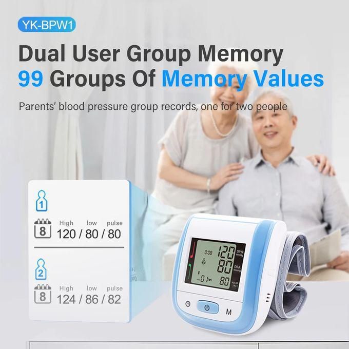 Automatic Digital Wrist Blood Pressure Monitor LCD Display Blood Pressure Monitor
