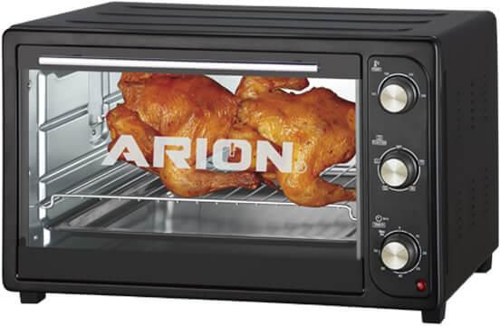 Arion Electric Oven with Rotisserie, 46 Liter, 1600 Watt, Black - AR-4502 D