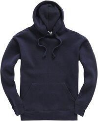 Plain Pullover Hoodie Hooded Top Unisex Men&rsquo;s Ladies Hooded Sweatshirts (NAVY BLUE,XXL)