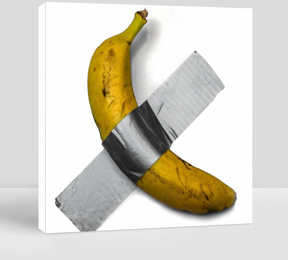 Banana and Tape on the Wall, Isolate