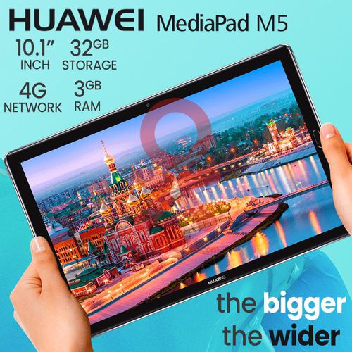 سعر ومواصفات Huawei MediaPad M5 Lite 10 BAH2-L09, 10.1inch, 32GB, 3GB