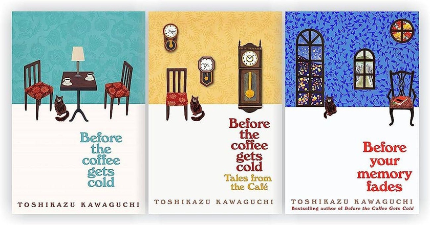 3 parts Before The Coffee Gets Cold - BY Toshikazu Kawaguchi