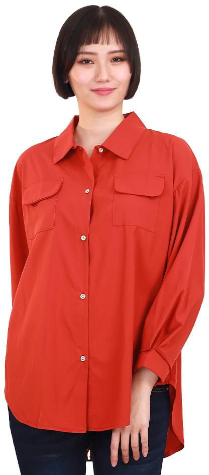 KM Aurora Collar Shirt Blouse [B7841] - 3 Sizes (15 Colors)