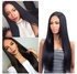 Lace Front Wig Long Straight Hair Black Color Long Wigs Glueless Heat Resistant Fiber Hair Synthetic Lace Front Wigs for Fashion Women Daily Party