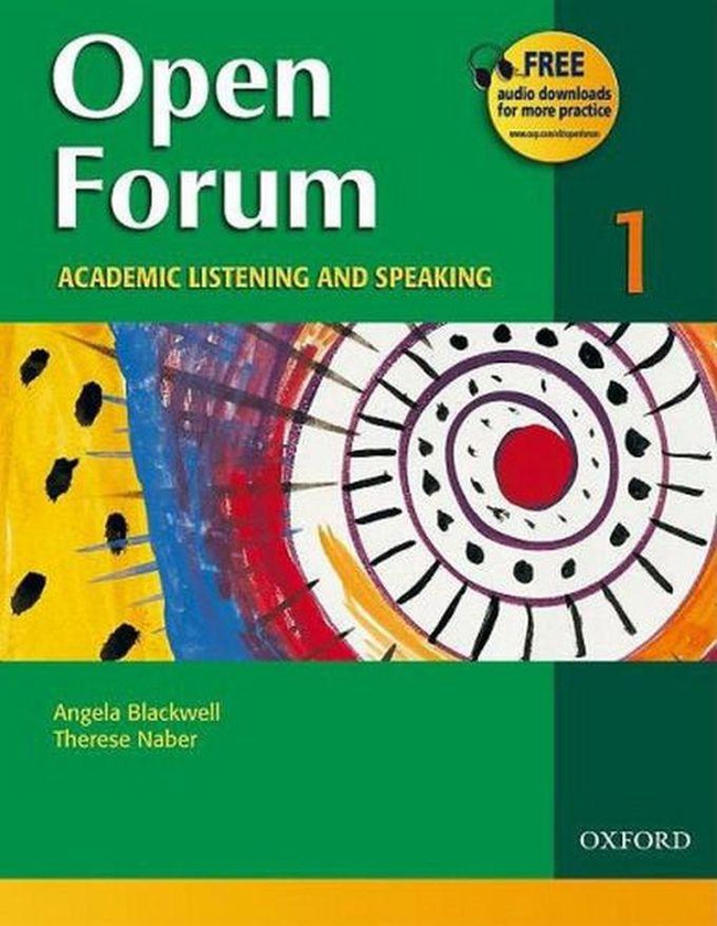 Open Forum 1: Student Book Book