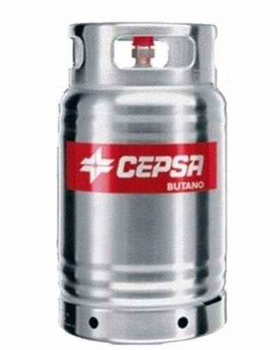 CEPSA Cepsa Stainless Light Weighted Butano Gas Cylinder - 12.5kg.