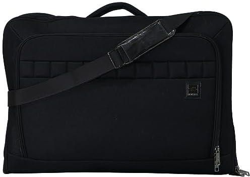 Garment Bag for Travel, Large Carry on Garment Bags with Strap for Business, Waterproof Hanging Suit Luggage Bag for Men Women, Wrinkle Free Suitcase Cover for Shirts Dresses Coats, Black (S97345)