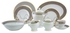 Set of 47 pcs porcelain dinnerware