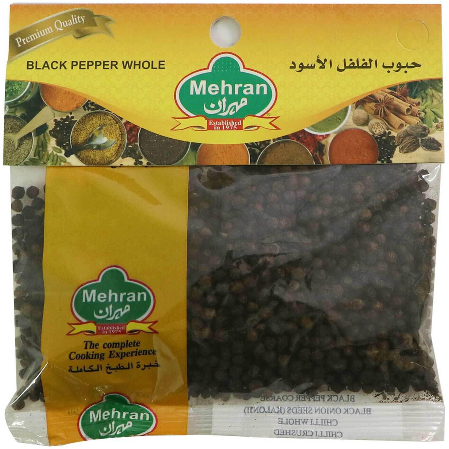Mehran black pepper whole 100g