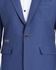 Andora Cotton One Button Jacket - Indigo Blue