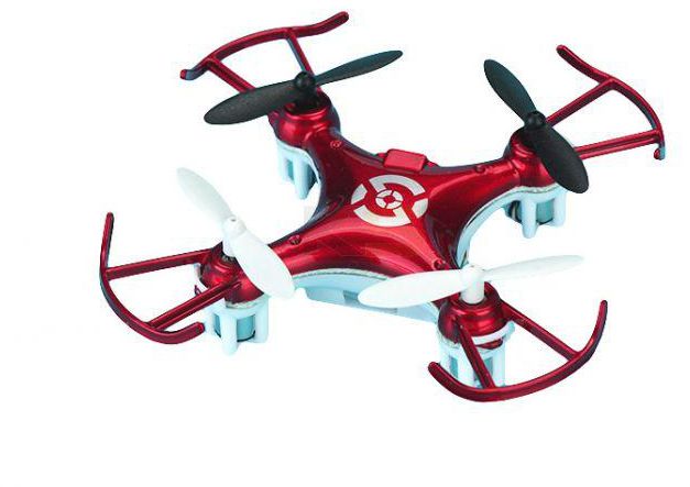 BAYANGTOYS X6 Mini 2.4G 4CH 6 Axis Gyro RC Quadcopter with 3D Rollover LED Colorful Lights-Red