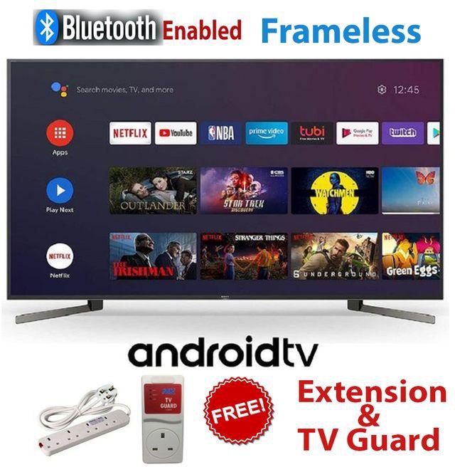 Vision Plus VP8843SF - 43" Inch Television Frameless FULL HD Smart Android TV+TV GUARD+EXTENSION