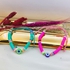 2 Pieces Beaded Women Anklet Multicolor