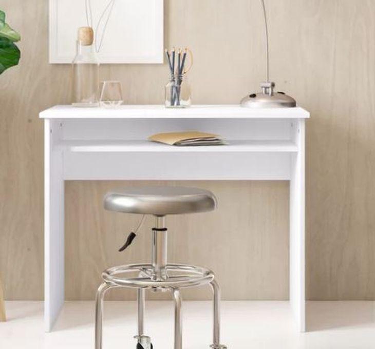 Wood Simple Home Office Desk - Whi Laptop Desk