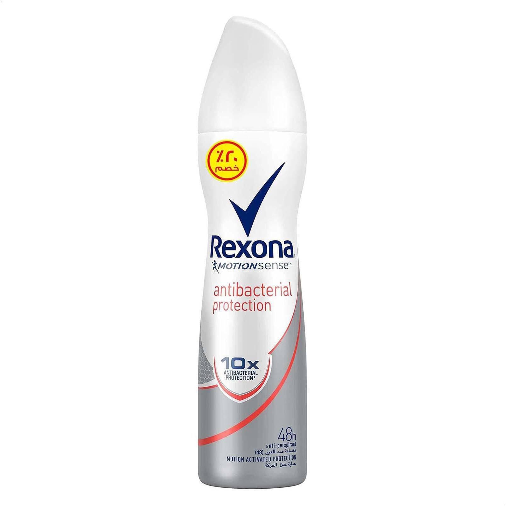 Rexona Antibacterial Invisible Antiperspirant Deodorant for Women - 150ml
