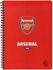 Arsenal Notebook B5 Size 17×24 cm
