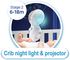 Infantino Baby 3 in 1 projector musical mobile projector|Child Sleeping Aids|Night light with music|Stroller Toys & Accessories| (Pink)