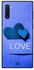 Protective Case Cover For Samsung Note 10 Blue/White