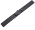 Replacement Stainless Steel Watchband Charcoal Black For Samsung Gear S2 SM-R720 / SM-R730 Smart Watch
