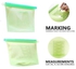 Reusable Silicone Food Storage Fridge Bags - 4 Pcs -1000ml