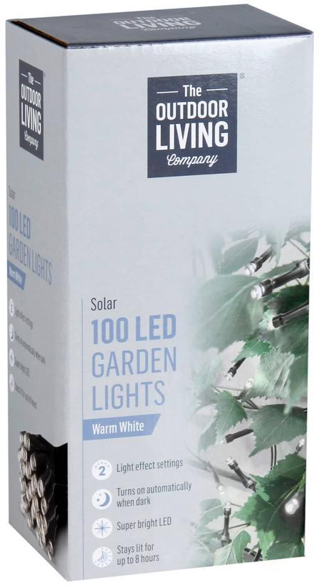 LED Solar Lights (Warm White)