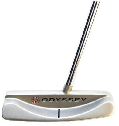 GOOD CONDITION  ODYSSEY WHITE HOT #2 CENTER SHAFTED PUTTER - LEFT HAND