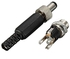 Universal Screw Locking DC Plug & Metal Panel Mount Socket - Locable Secure -2.1MM X 5.5MM 181191062749