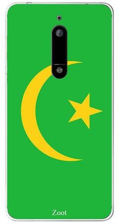 Protective Case Cover For Nokia 5 Mauritania Flag