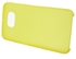 غطاء بلاستيك بتصميم رفيع مطفي اللون لهواتف سامسونج جلاكسي S6 G920 - اصفر