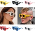 New Chunky square sunglasses for men and women + free wipe cloth