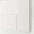 SANNIDAL Drawer front - white 80x20 cm